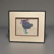 Huckleberry Hound Original Animation Cel Hanna Barbera Framed Gallery COA picture
