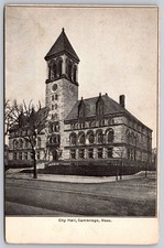 Cambridge Massachusetts City Hall Postcard PC260 picture