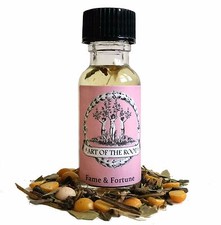 Fame & Fortune Oil for Luck Money Prestige Admiration Hoodoo Conjur Wiccan Pagan picture