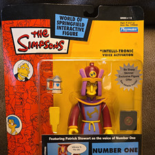 Playmates The Simpsons Number One World of Springfield Figure Intelli-Tronic S12 picture