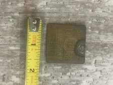 vintage 1953 Kentucky Driver's License badge FLAWS picture