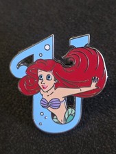2026 A-Z Disney Attraction Alphabet Letter U Ariel Under The Sea Mystery Pin (31 picture