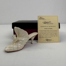 Vintage Just The Right Shoe By Raine Venus in Pearls 25099 1999 Box COA picture