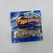Hot Wheels Hardnoze 1949 Merc Crazed Clowns II 1/5 Gold G6838 2005 New picture