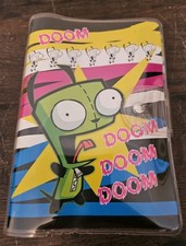 RARE Invader Zim Gir planner address book binder deadstock 2008 stationary picture