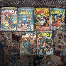 Mister Miracle 1-7 Minus 5 (1971, DC Comics, Kirby) Includes 1st App Big Barda picture