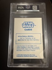 1978 Star Wars Artoo-Detoo. General Mills Psa 8 picture