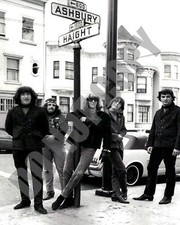Grateful Dead at the Corner of Ashbury Haigh Streets In San Francisco 8x10 Photo picture