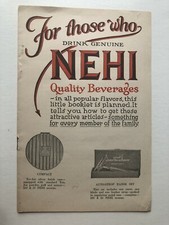 1930's Nehi Soda Company Premium Prize Booklet picture