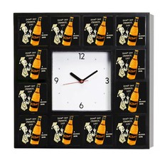 Nesbitt's Orange Soda Drink Retro Advertising Diner Promo Clock 10.5