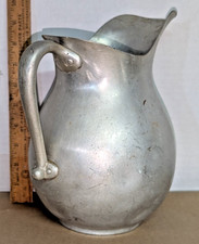 Antique MIRRO Aluminum Pitcher picture