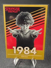 2025 Panini Stranger Things Eleven #110 Gold picture
