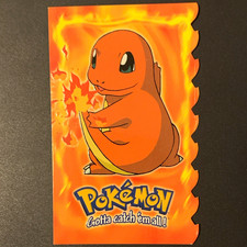 Topps Pokémon Evolution Insert Card Charmander #04 4 of 12 (1999) English picture