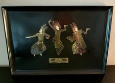1960'S COUROC COMMEMORATIVE 1948-98 TRAY, Balinese Dancers, 12.5