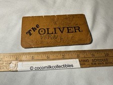 Vint 1890's The Oliver Chilled Plow Works Notepad with Stamp Collection Inside picture