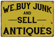 Reproduction Buy Sell Antiques Sign picture