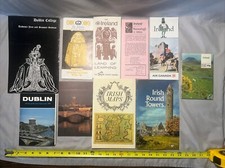 Vintage 1960’s 1979’s Ireland Ephemera Lot Maps Postcard Pamphlets Tourist Items picture