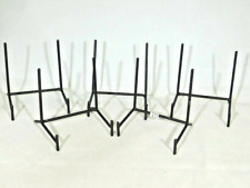 Easel Display Stand Lot of FIVE Medium Size Black Metal picture