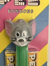 TITLE: PEZ Dispenser MGM Cartoons Tuffy C Muscle Mouse Tom & Jerry (1980) Bonbon picture