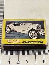 Vintage Matckbox Cover  Rizla sigrettepapier  Mercedes  1914  gmg  Unstruck picture