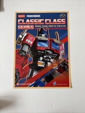 Blokees Transformers Classic Class Series Poster Optimus Prime 12” X 18” picture