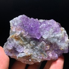 380g Rare super beautiful  fluorite crystal ore standard sample picture