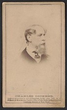 Photo:Charles Dickens New York 1867 Portrait Photo Profile Facing Right picture