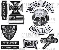 BLACK LABEL SOCIETY  COMPLETE 11 PCS EMBROIDERED PATCH SET Iron/ Sew On Vest picture