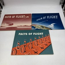 3 Beautiful Vintage FAA Books: Realm of Flight, Facts of Flight & Path Of Flight picture