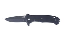 Al Mar  SERE T 36 Folding Knife Black G10 Handle S35V Talon Plain Black 2217 picture