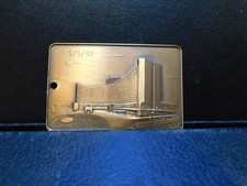 Hyatt Regency Dearborn 5/8/82 Room Key Plackard (honeymoon) picture
