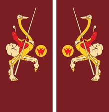 Joust Arcade Side Art Joust Side Art Full Size 2 pc Set High Quality picture