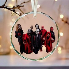 Slipknot Christmas Ornament, Celebrity Fan Holiday Gift, Acrylic or Glass picture