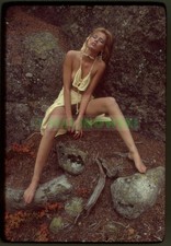 Penthouse Pet MARILYN CONNOR Sexy Toes 1976 🦶 Original Malinowsky 35mm Slide B4 picture