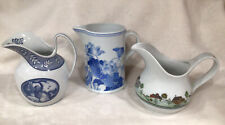 Vintage ESTEE LAUDER Lot of 3 Pitchers-Indigo Flower,Royal Chateau,Countryside picture