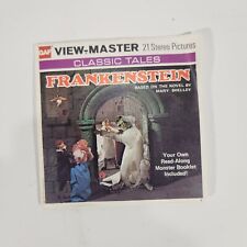 Vintage View-Master Frankenstein Universal Monsters 3 Reel Packet B323 picture