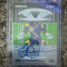 HTR Bo Jackson Battle Arena Tecmo Bowl Inspired Ink metallic auto EDA8 picture