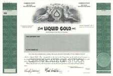 Scott's Liquid Gold Inc. - Specimen Stock Certificate - Specimen Stocks & Bonds picture