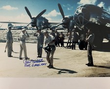 Paul Tibbets Enola Gay Pilot Signed/Inscribed 8x10 WW II Photo - JSA LOA XX27212 picture
