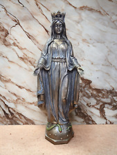 28 CM bronze virgin mary statue from the holy land picture