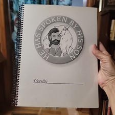 Christian Coloring Book Vtg 1998 