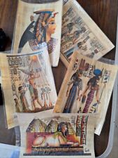 Lot of 100 Handmade Real Egyptian Papyrus  Painting size 12