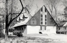 c1910s Mt. Olive Lutheran Church Norfolk Nebraska NE RPPC Photo Postcard COPY picture