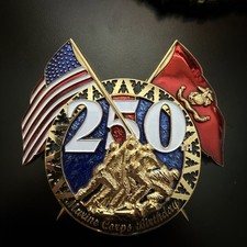 250th Birthday Ball Challenge Coin USMC picture