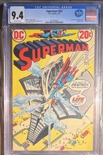 Superman #262 CGC 9.4 DC 3/73 Greenwich Collection Nick Cardy 20c Cardy Cover picture