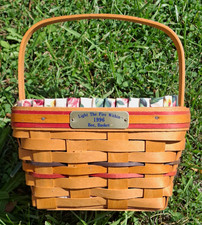 Vintage 1996 Longaberger Bee Basket 