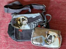  Whimsical Fuzzy Nation Bulldog Purse and Coin Purse are fun conversation pieces picture