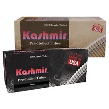 Kashmir Cigarette Tubes Combo Pack of Onyx & Bronze Pre-Rolled Tubes Pack of 2 picture