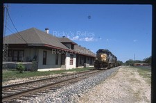 Original Slide KCS #6617 Depot Kansas City Southern 2008 Winnsboro TX picture
