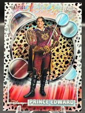 2026 Topps Chrome Disney PRINCE EDWARD Enchanted 101 Dalmatians Black White /101 picture